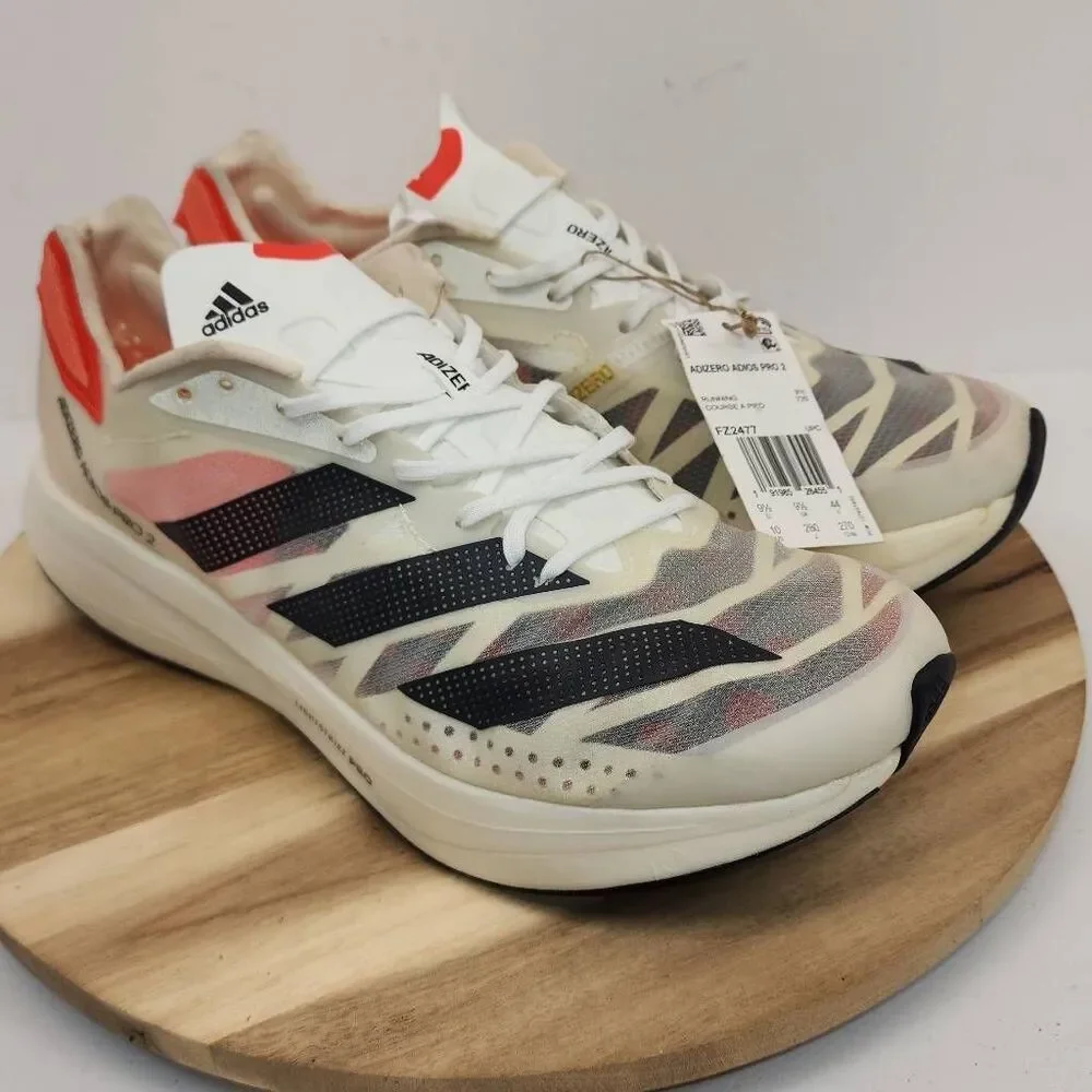 Adidas Adizero Adios Pro 2 Solar Red Men's Athletic Shoes FZ2477 Size 10